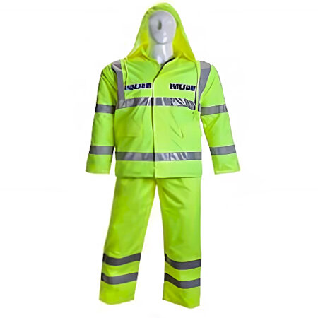 High Visibility Quilted Rain Suit