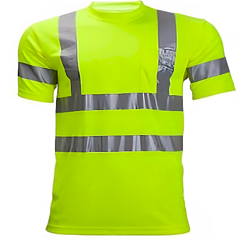 High Visibility T-shirt Heat Applied