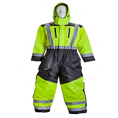 High Visibility Two Tone Quilted Coverall