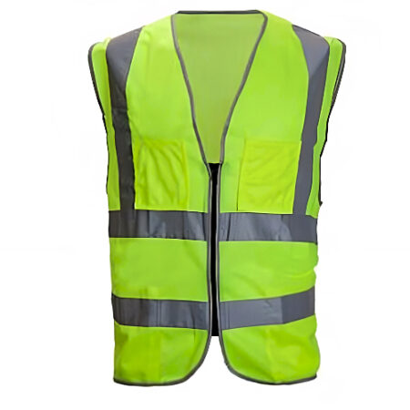 High Visibility Zipped Vest Charmed