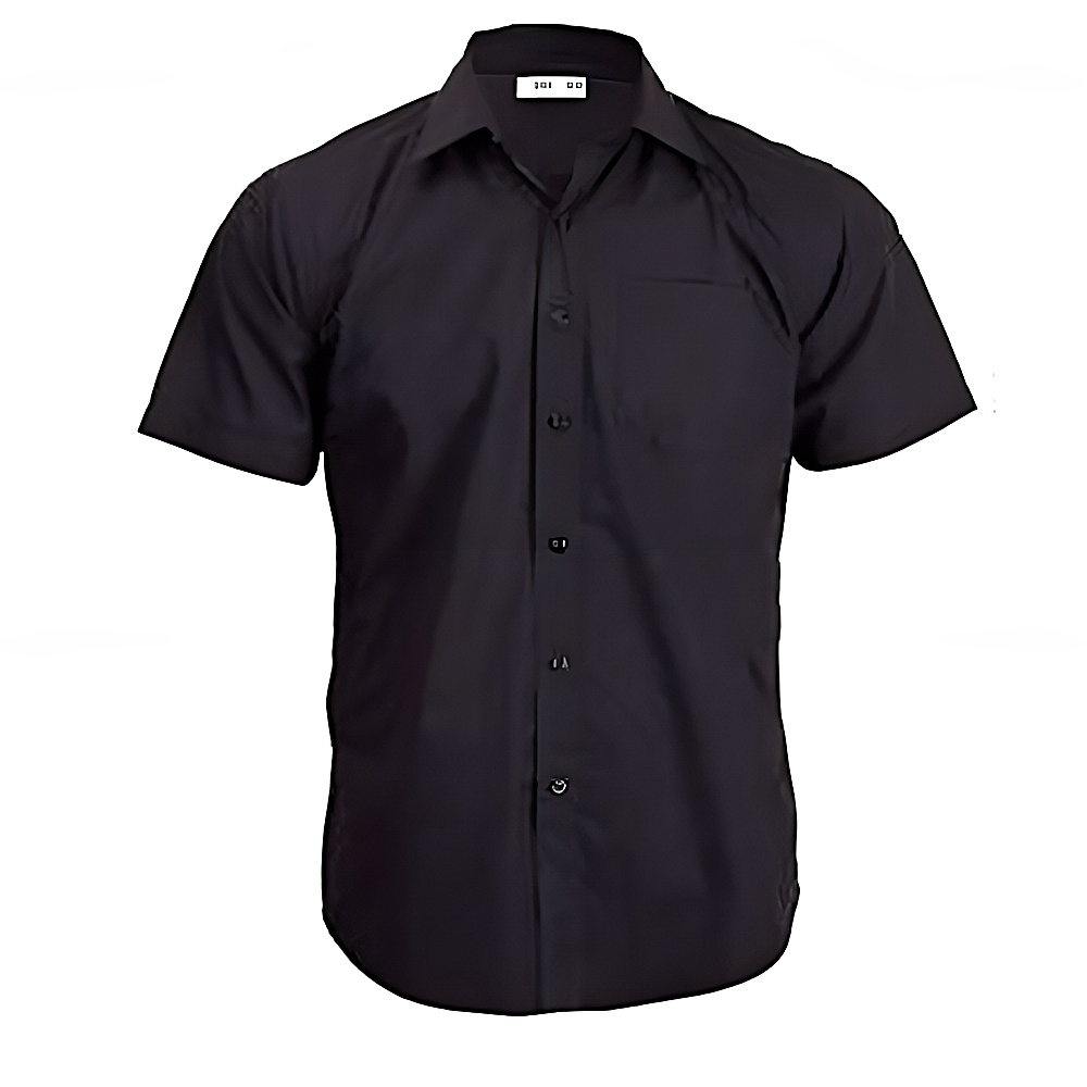 Men's Short Sleeve Button-Down Shirt