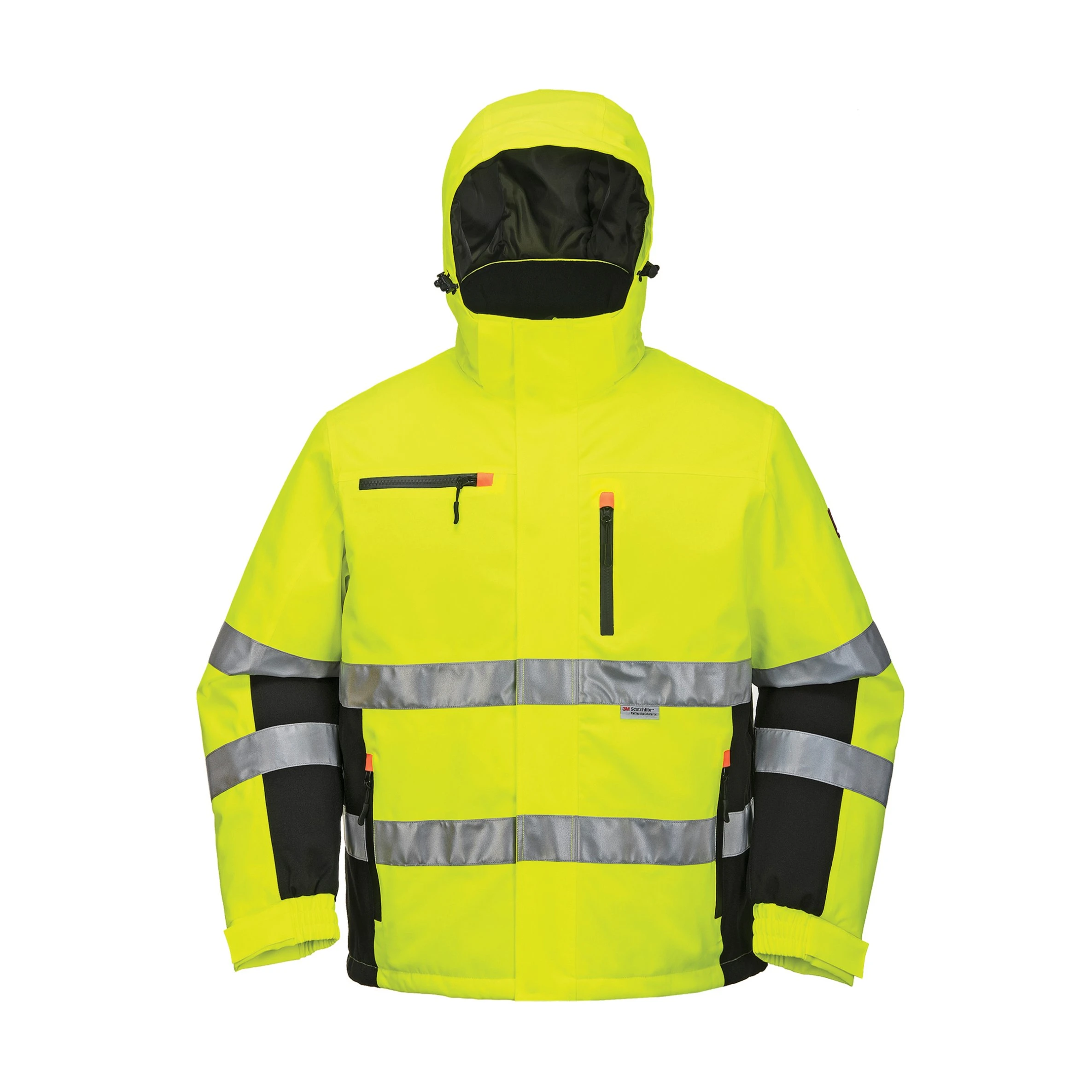 High Visibility Construction Security Jacket
