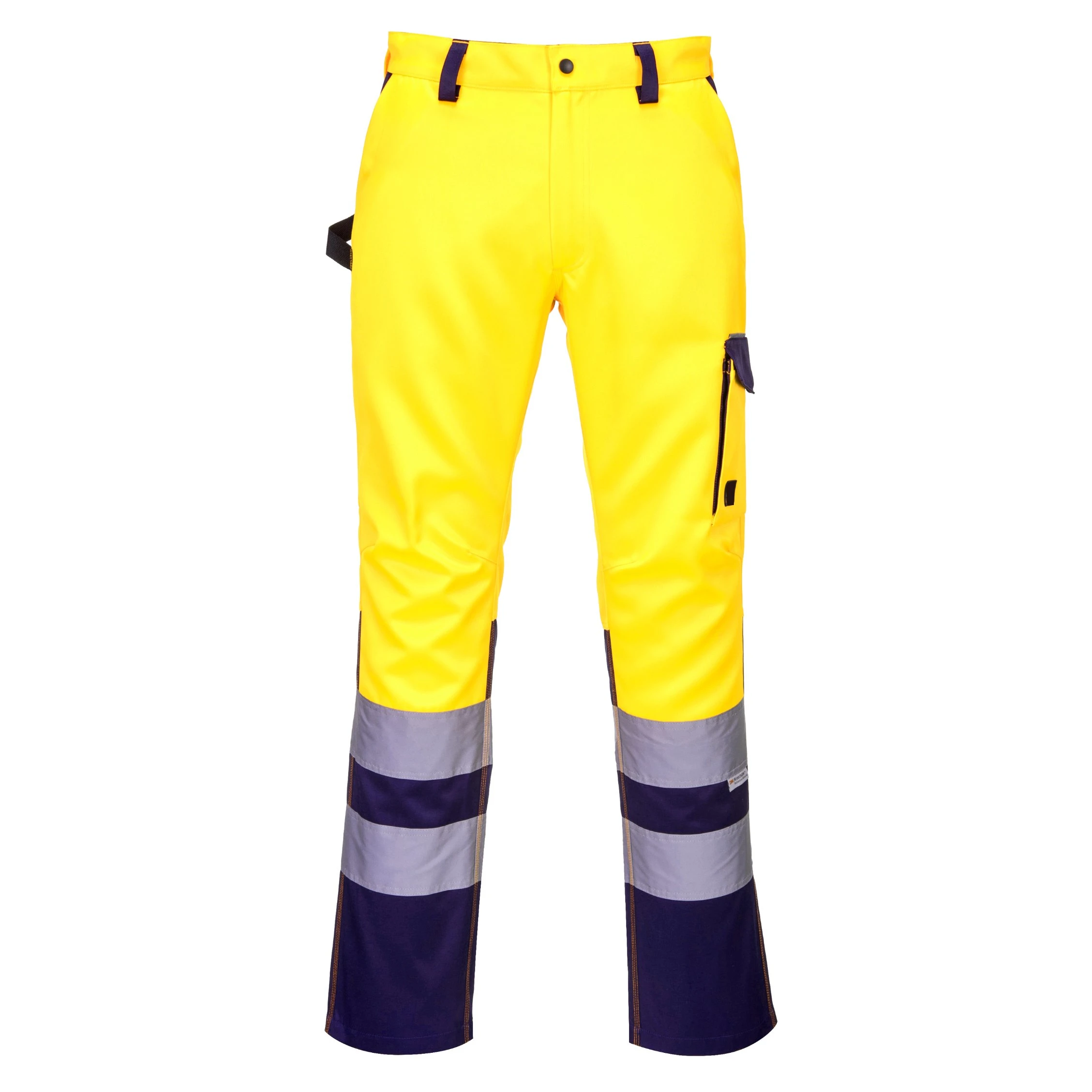 Safety Fluorescent Yellow Work Pant