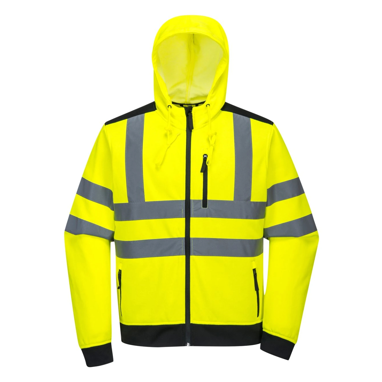 Winter Hi-Vis Safety Jacket with Reflective Tape