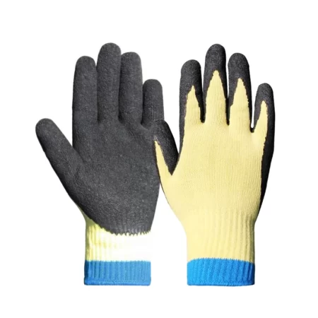 Rubber Latex Coated Aramid Cut Resistant Glove