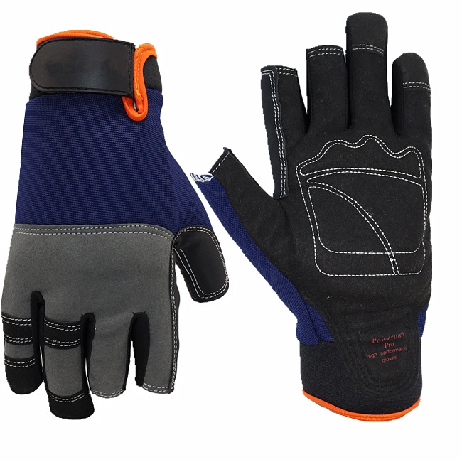 Three Fingers Screen Touch Mechanical Gloves