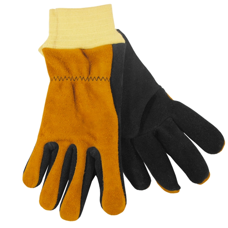 Yellow Rescue Fire Fighter Gloves