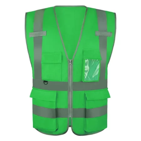 Surveyor Green Reflective Safety Vest