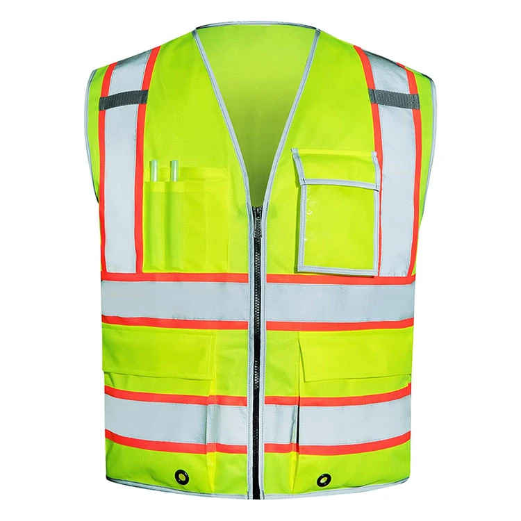 Rescue Yellow Reflective Safety Vest