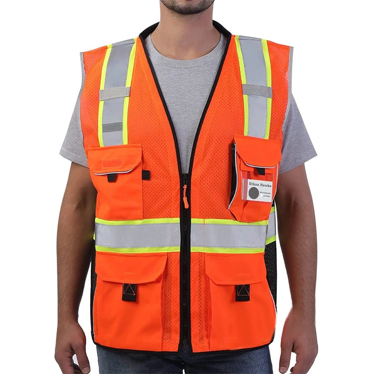 Electrician Surveyor Mesh Safety Vest