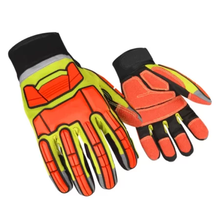 Orange Palm Fire Fighter Gloves