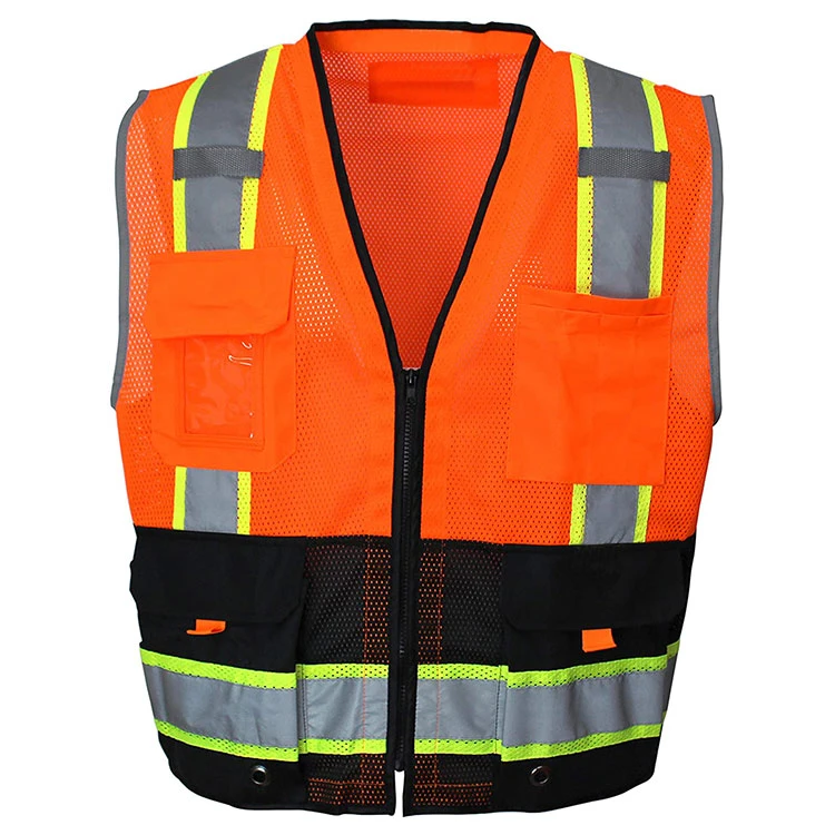 Two Tone Breathable Mesh Safety Vest