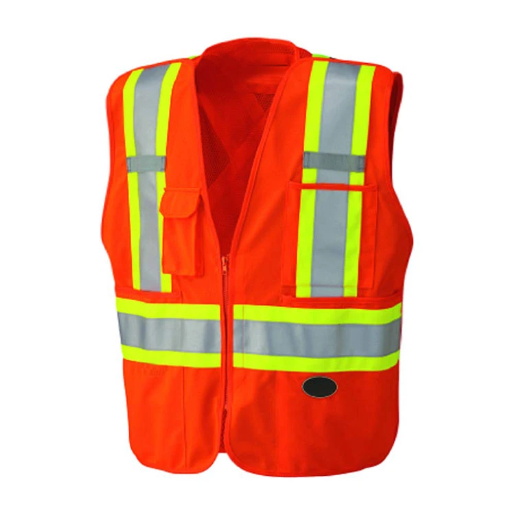 Fire Stripes Work Safety Vest