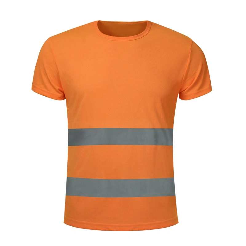 Fluorescent Orange Reflective T-Shirt