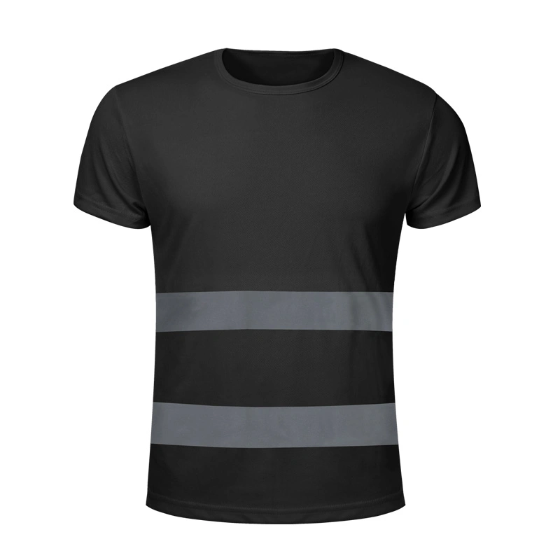 Fluorescent Black Reflective T-Shirt