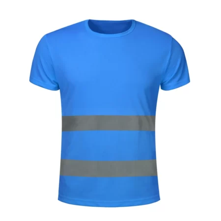 Fluorescent Blue Reflective T-Shirt