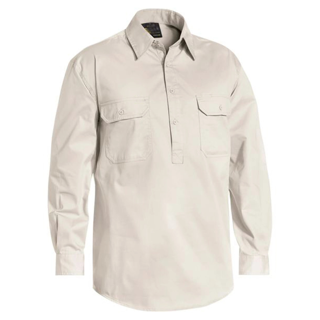 Long Sleeve Cotton Polyester Work Shirt