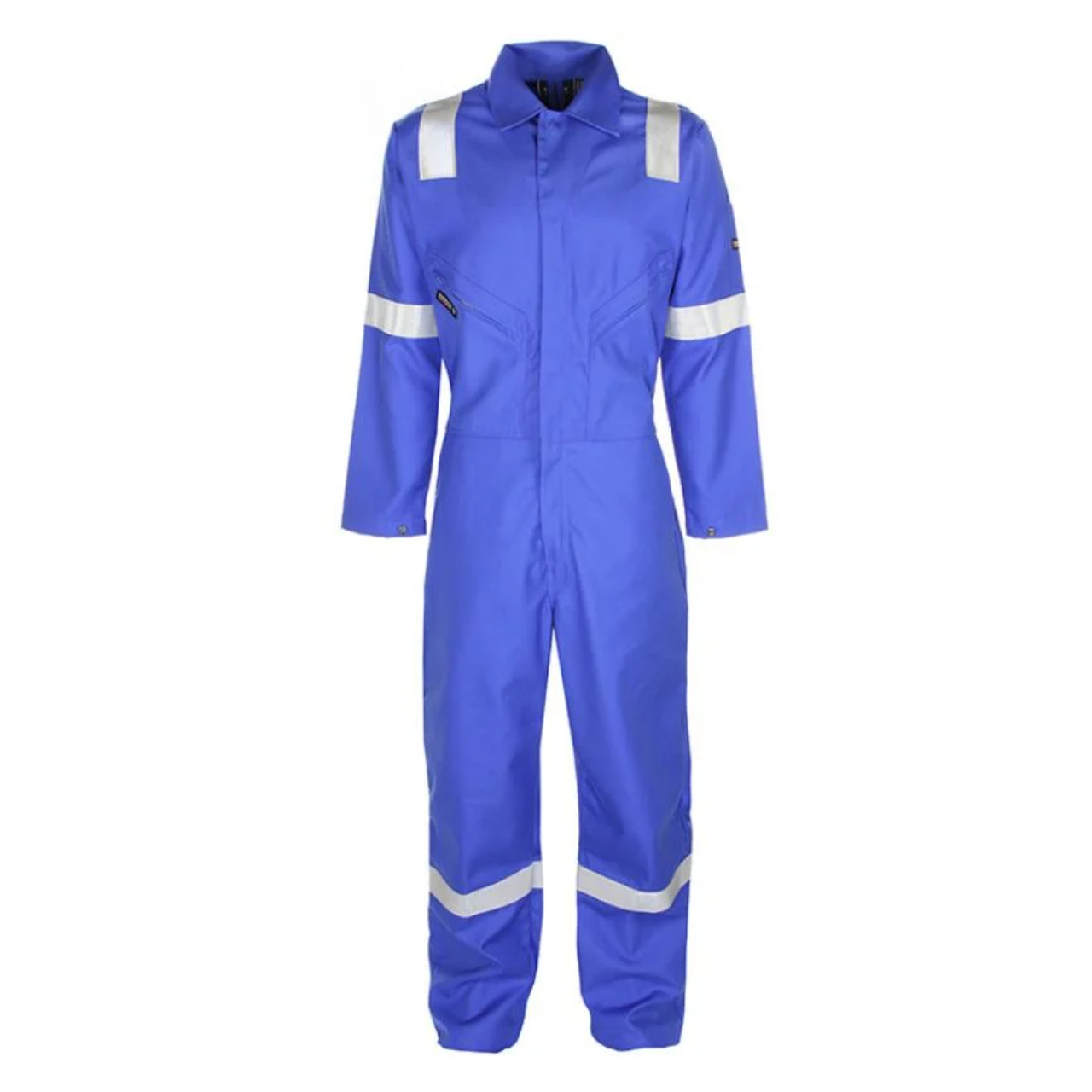 Blue Cotton Garage Safety Coverall
