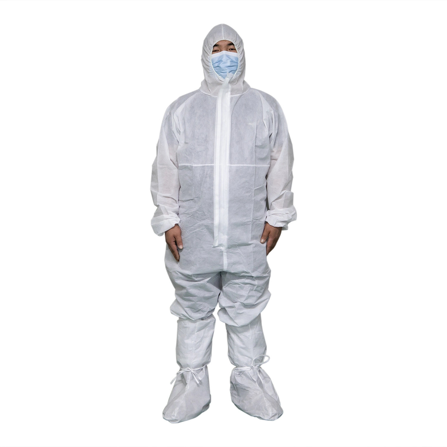 PPE White Type 5 6 Protective Coverall Coverall