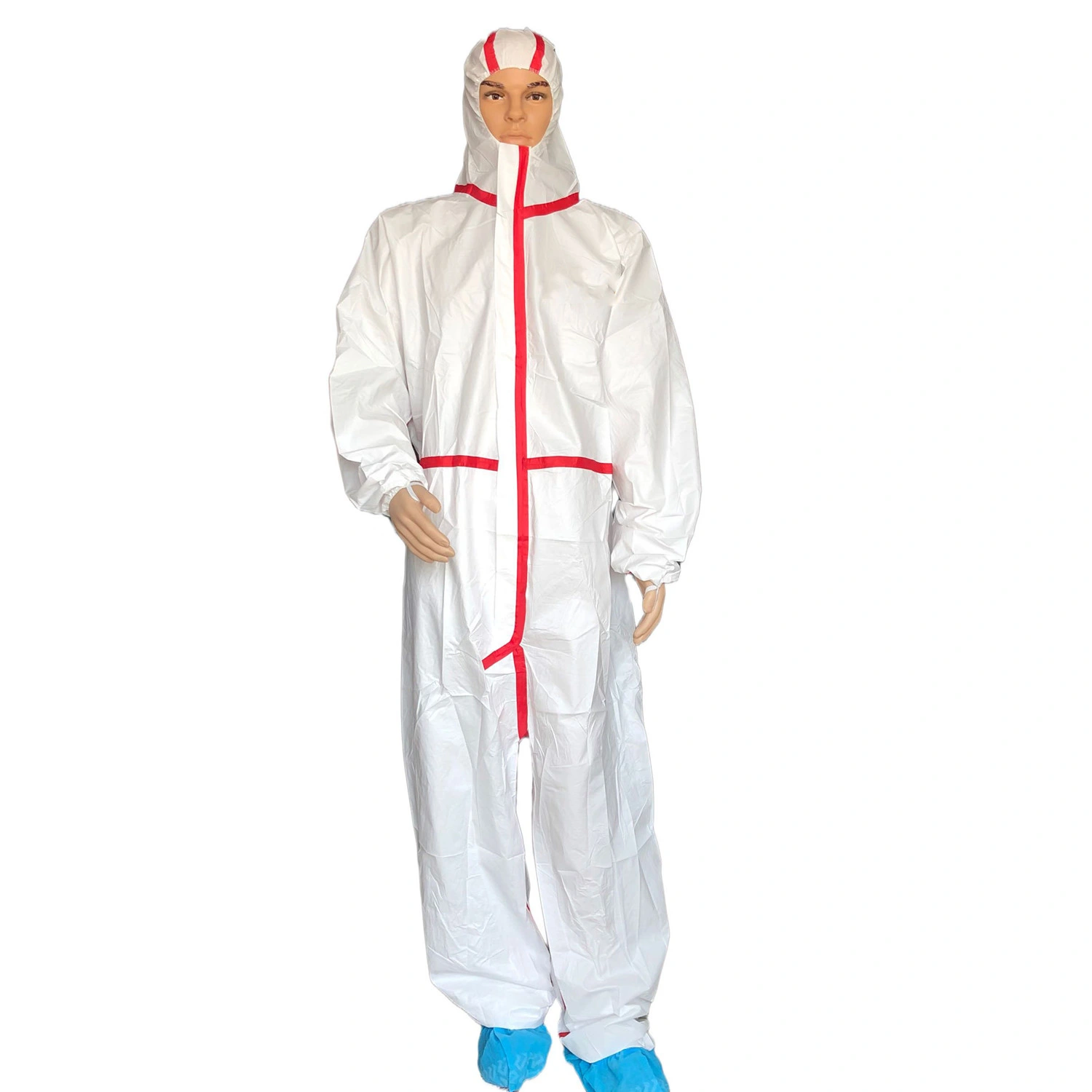 Microporous with Taped Seams Safety Coverall