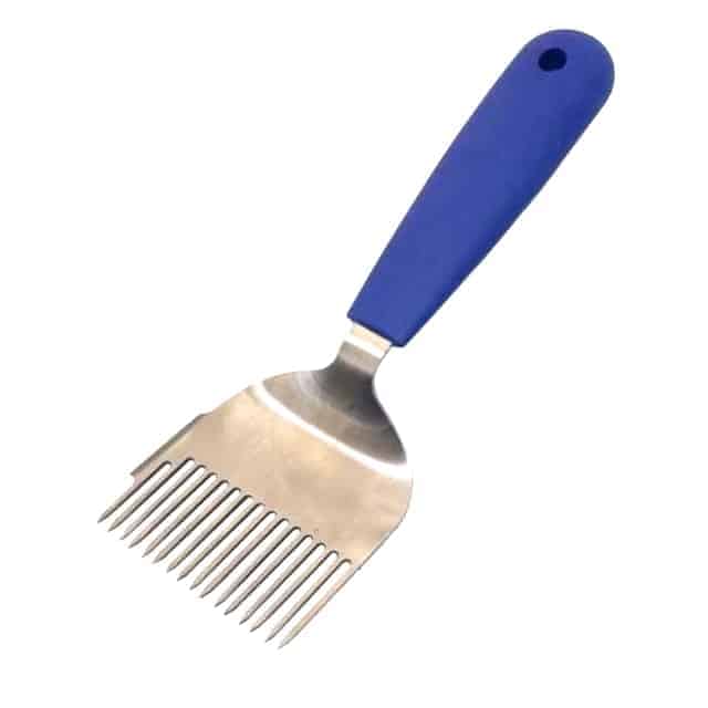 Bee Keeping Stainless Steel Uncapping Fork Beekeeping Honey Fork Shovel Tool with Plastic Handle
