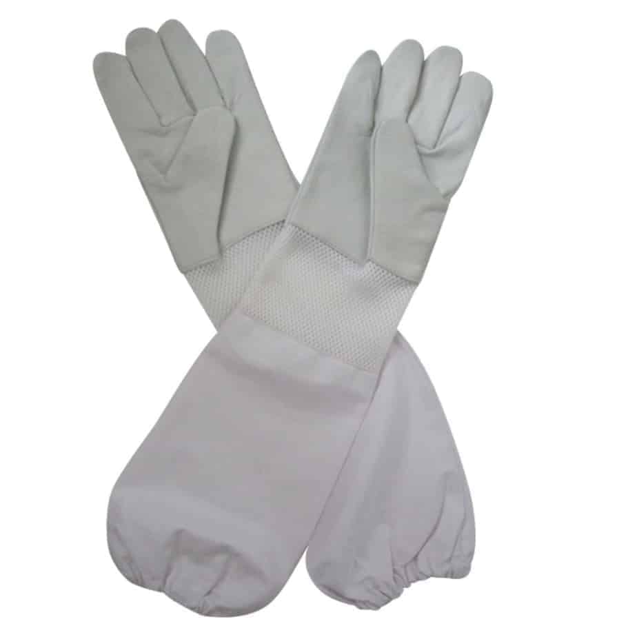 Beekeeping Ventilated Leather Gloves