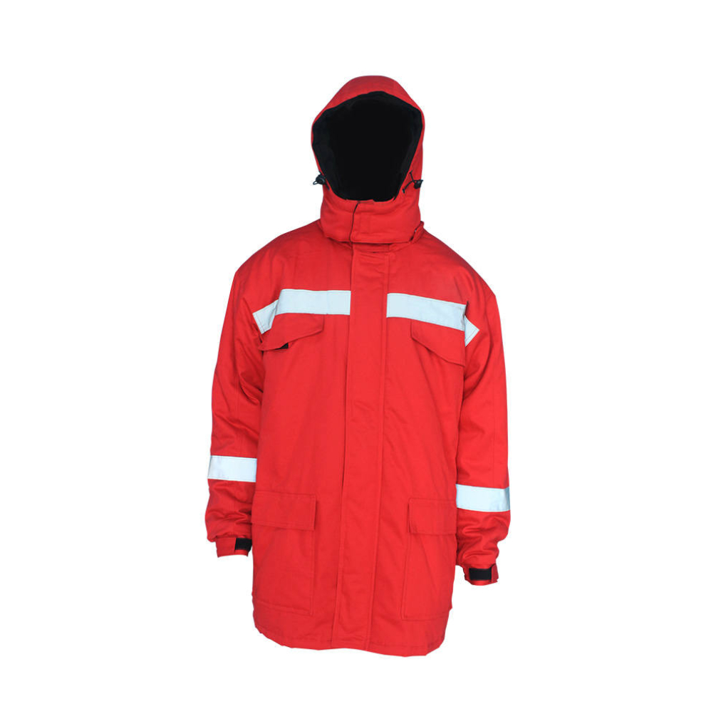 Red Winter Flame Retardant Jacket