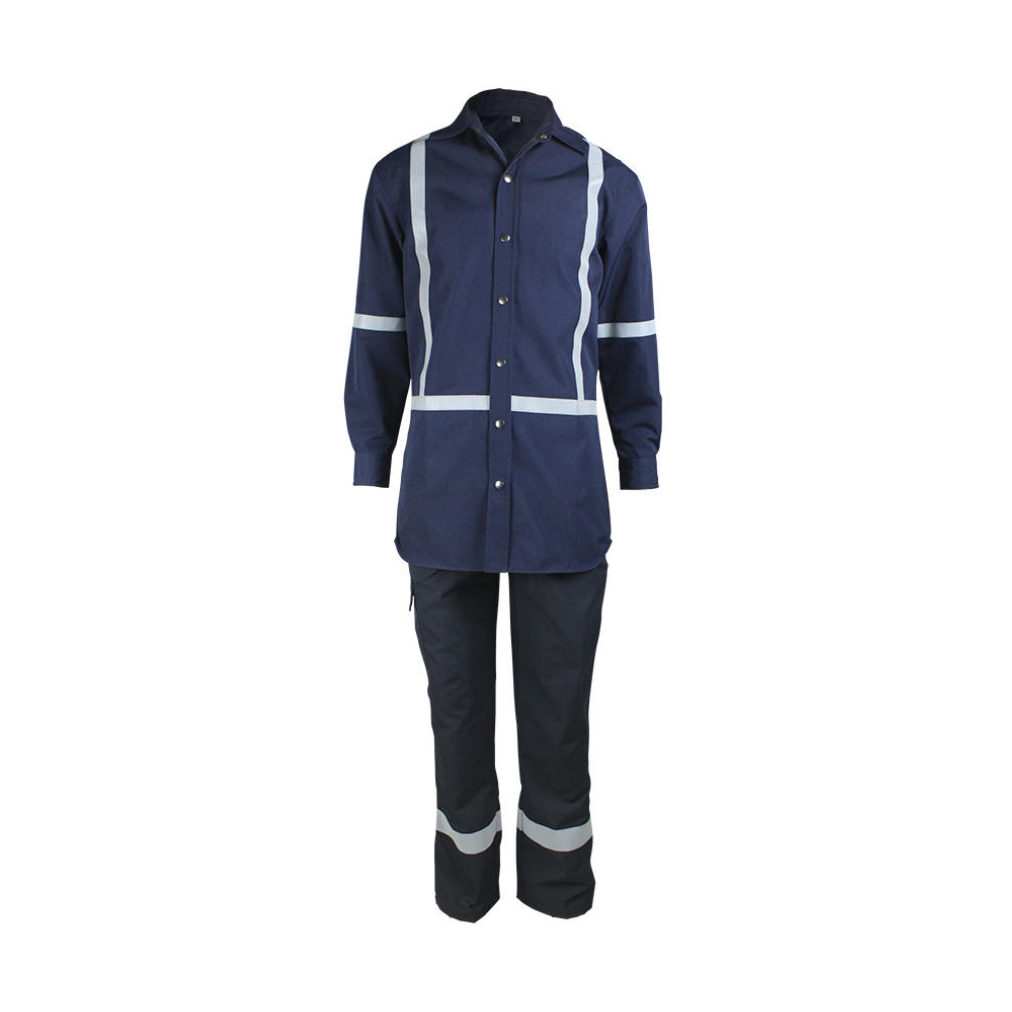 Navy Fireproof Anti Static Suits