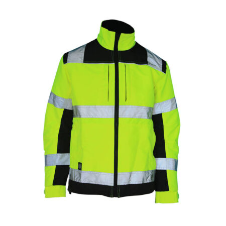 Highly Visible Fluorescent Reflective Jacket