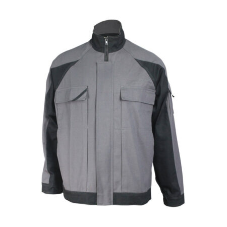 Grey and Black Fire Proof Anti Static Jacket